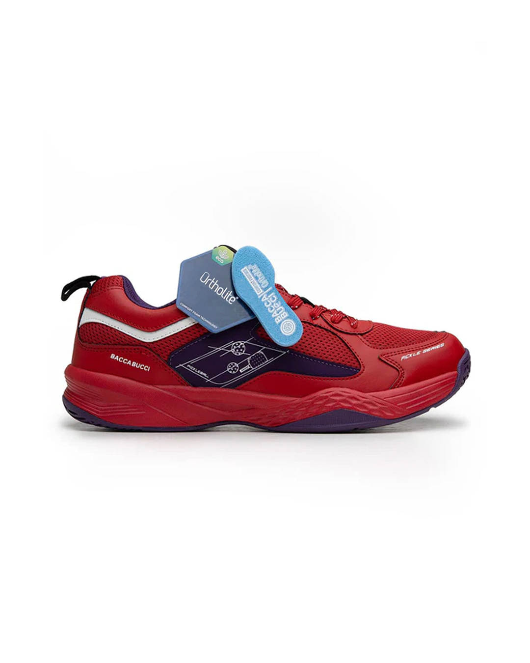 Bacca Bucci Pickle Series Court Sneakers with OrthoLite Eco