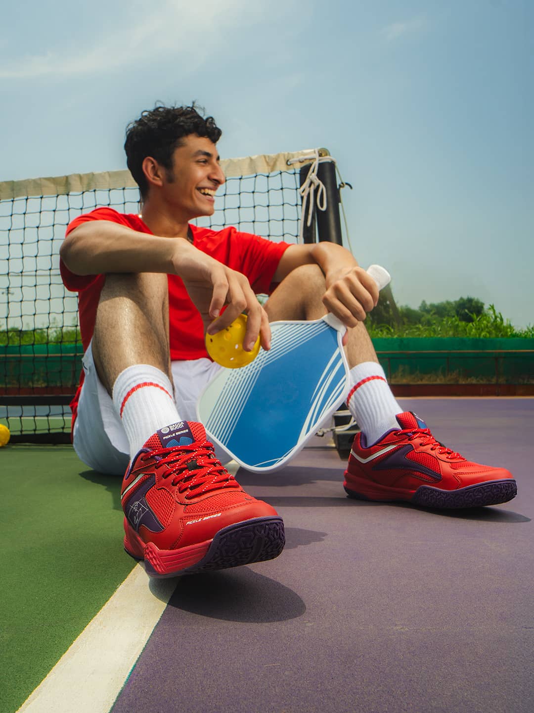 Bacca Bucci Pickle Series Court Sneakers with OrthoLite Eco Insoles