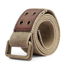 Bacca Bucci Men's Military Style Army Tactical Cotton/canvas Webbing Adjustable Metal Buckle Belt for Men