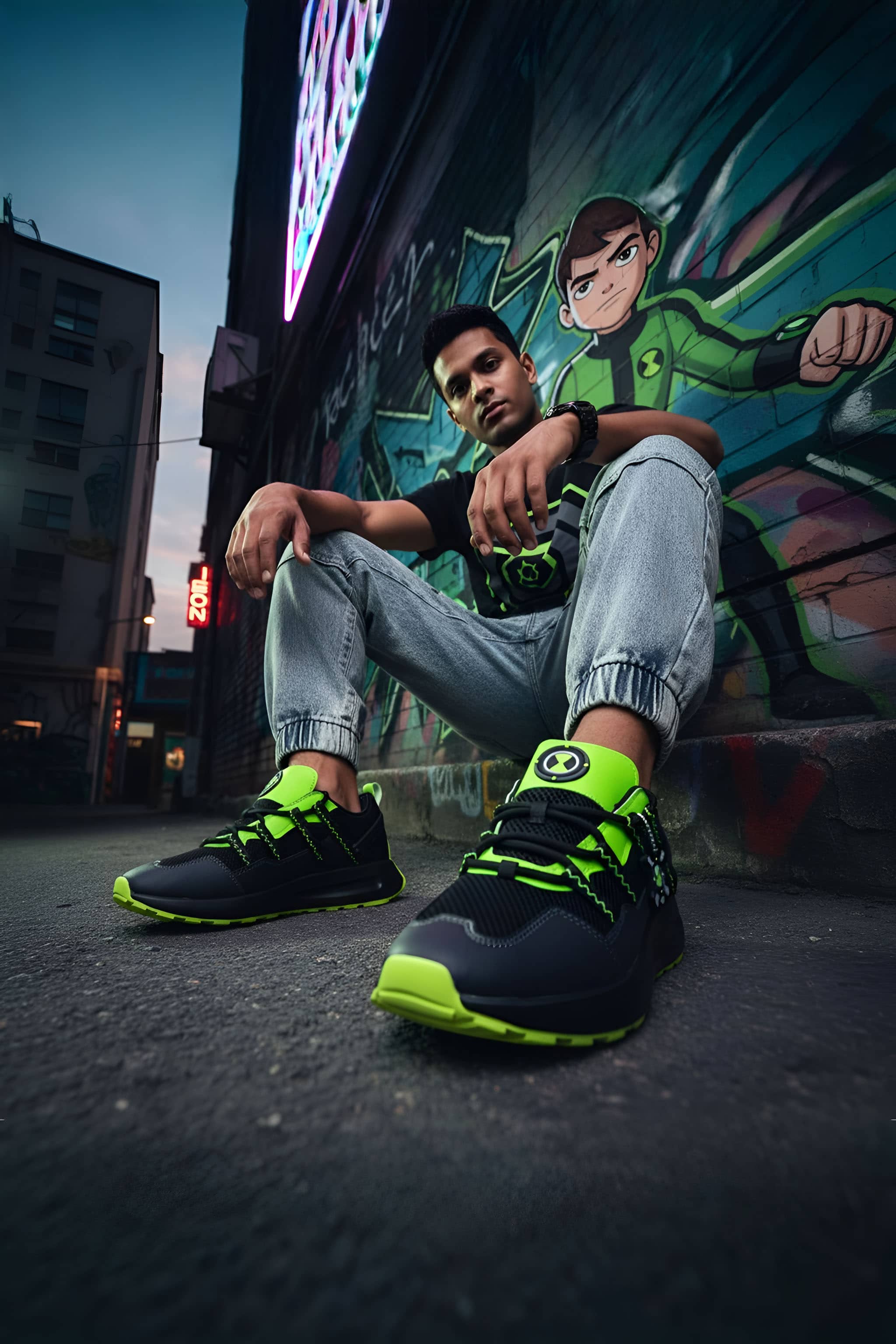 Branded Shoes for Men | Ben 10 Omnitrix Edition | Bacca Bucci