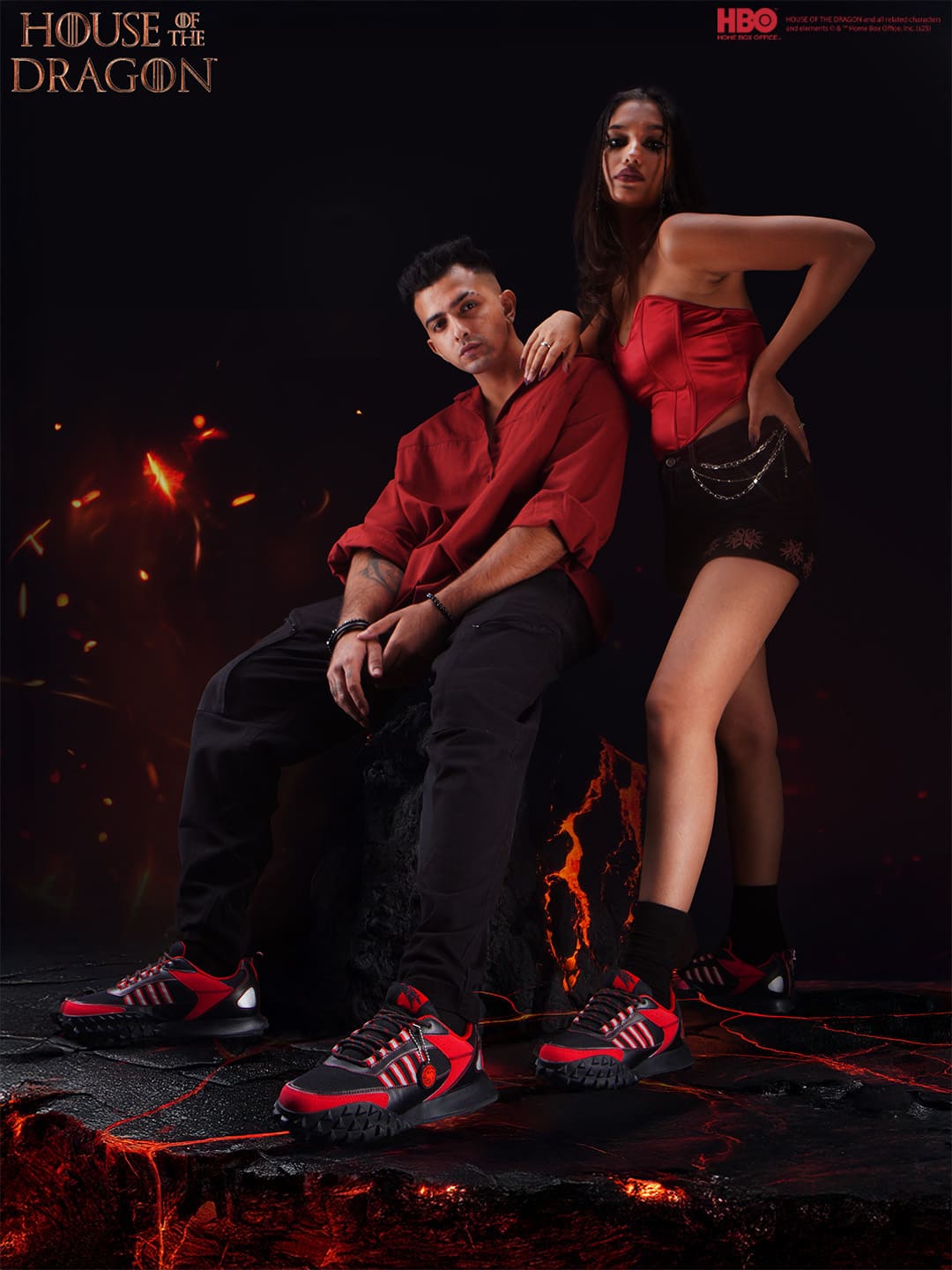 Bacca Bucci x House of the Dragon Sneakers – Fire & Blood Edition