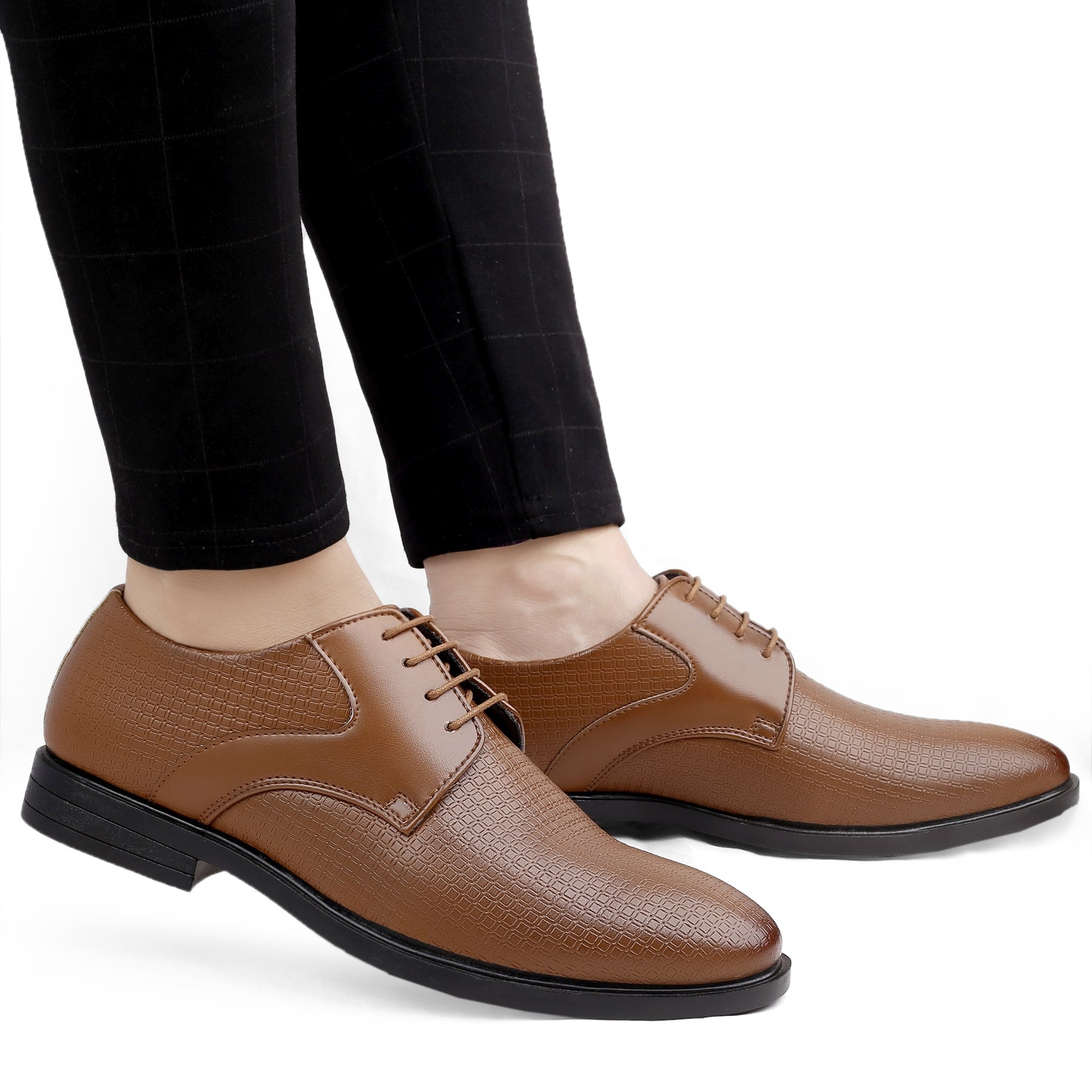 Bacca Bucci OSLO Formal Shoes with Superior Comfort |  All Day Wear Office Or Party Lace-up Shoes