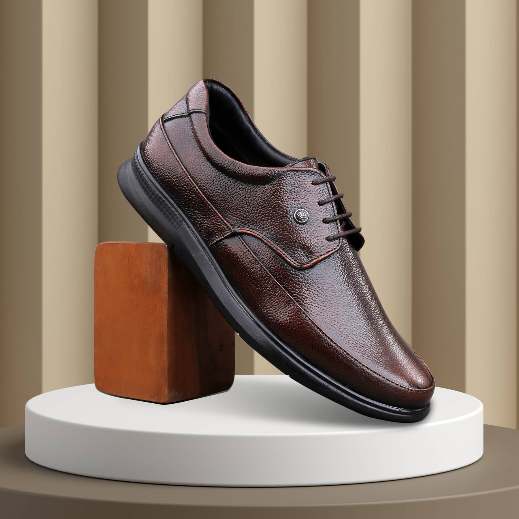 Bacca Bucci Leather Office Lace-ups Formal Shoes | UK- 06 to 14