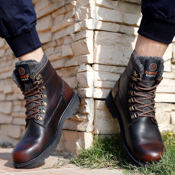 Genuine Leather Boots Buy Leather Boots for Men Bacca Bucci