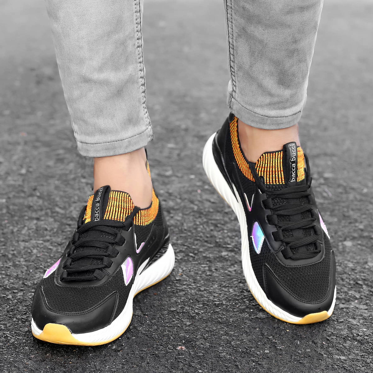 Bacca Bucci DISTINCT Mid-Top Urban Streetwear Socks Sneakers