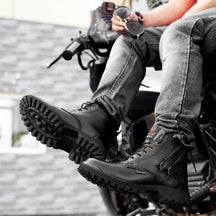 military boots, leather boots, leather boots for men, genuine leather boots 