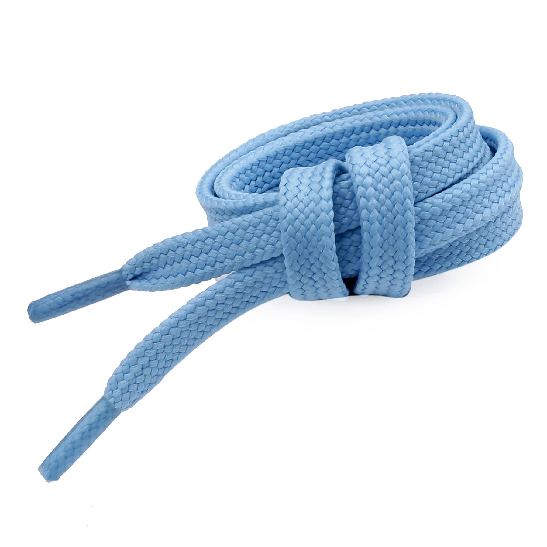 Sky blue shoe laces
