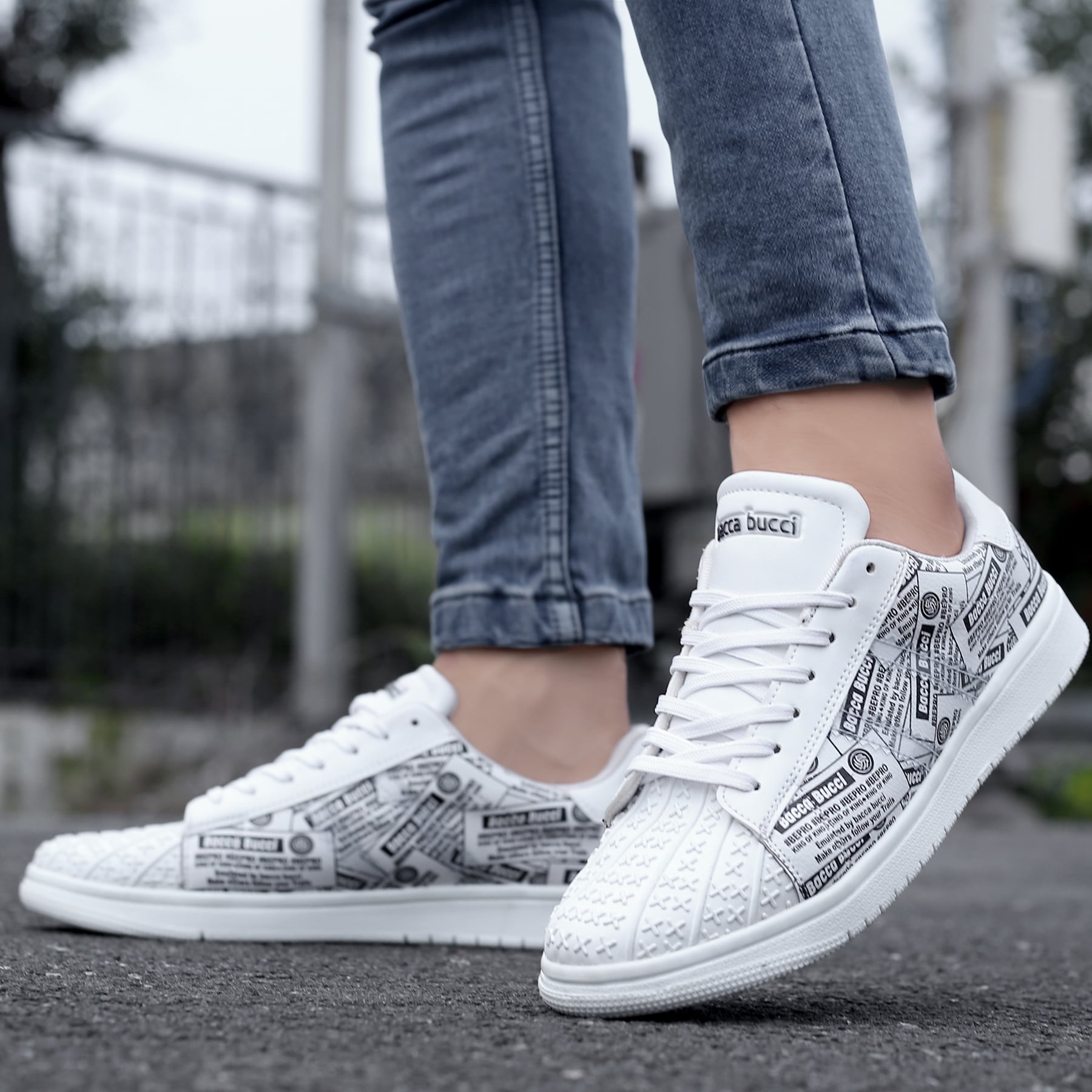 Bacca Bucci Low-Top RAVEN Sneakers/Casual Shoes with Memory Cushion Footbed