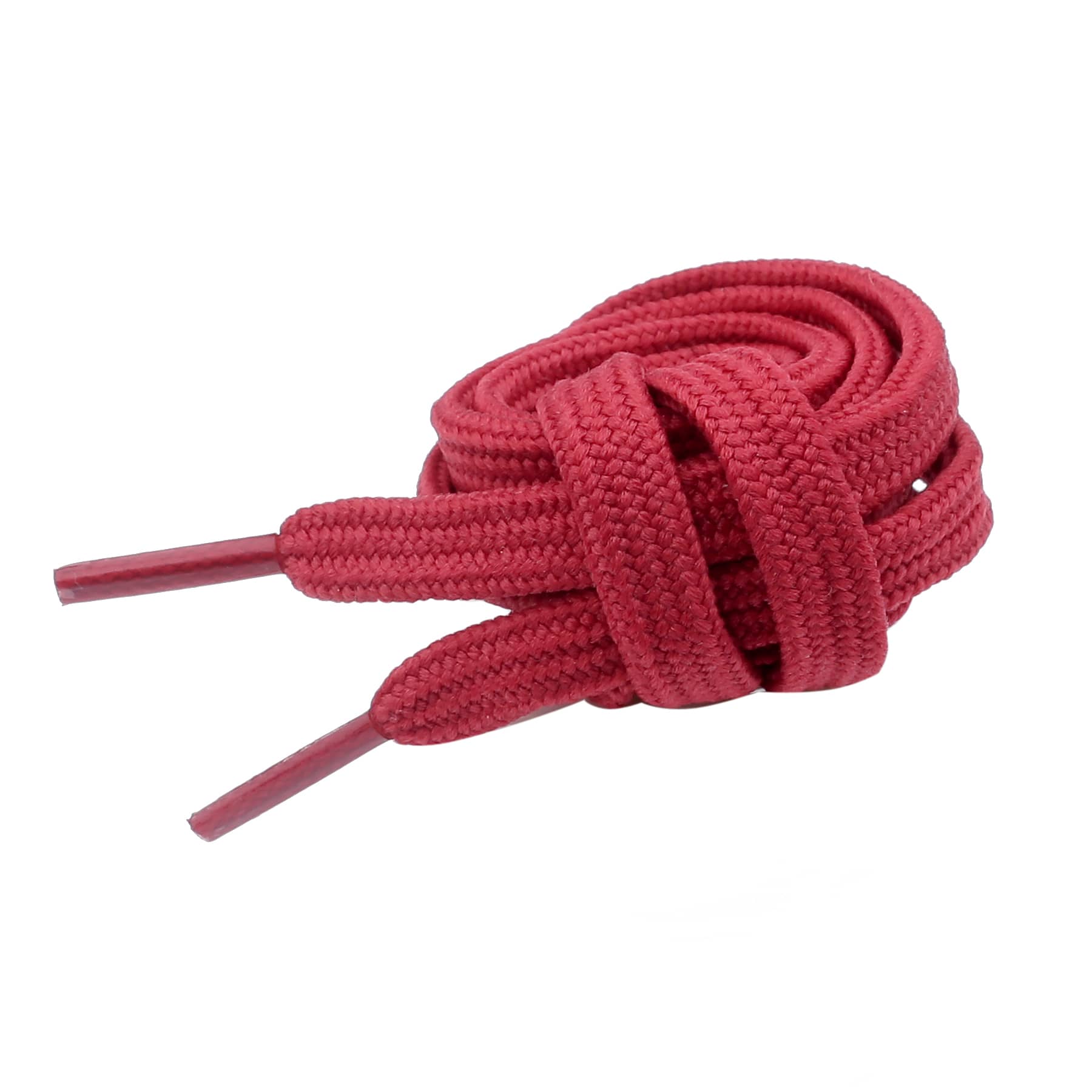 Bacca Bucci Sneaker Shoe Laces | Flat | Black- Maroon