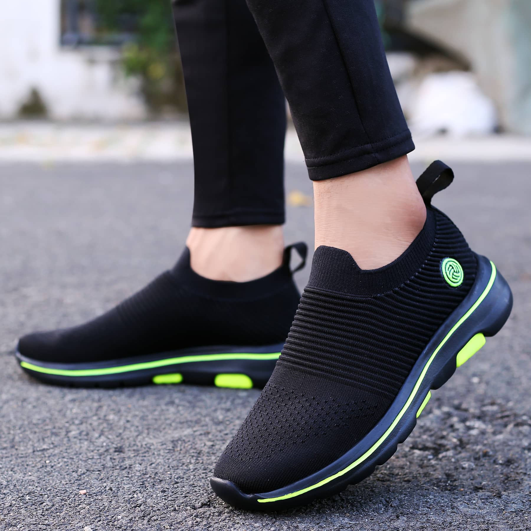 Bacca Bucci PULSE Walking Slip-on Shoes With Max-Cushioned Padded Insoles
