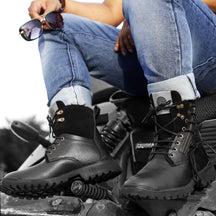 leather boots for men, mens leather combat boots, mens combat boots, black boots for men