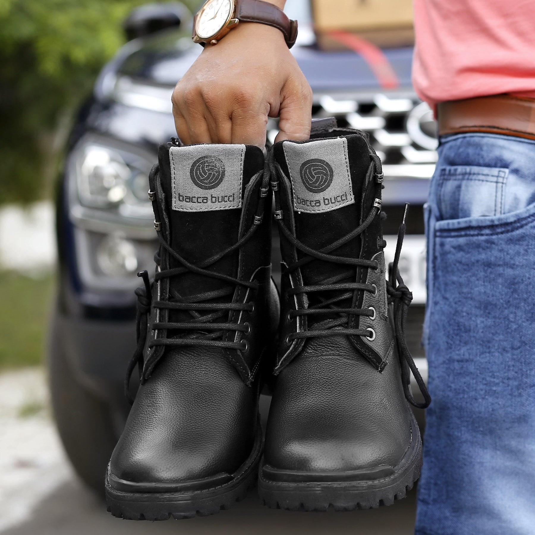 leather boots for men, mens leather combat boots, mens combat boots, black boots for men