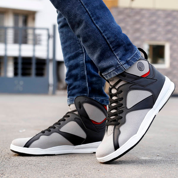 Bacca Bucci NEO Comfy Mid-Top Casual Chunky Streetwear Fashion Sneakers