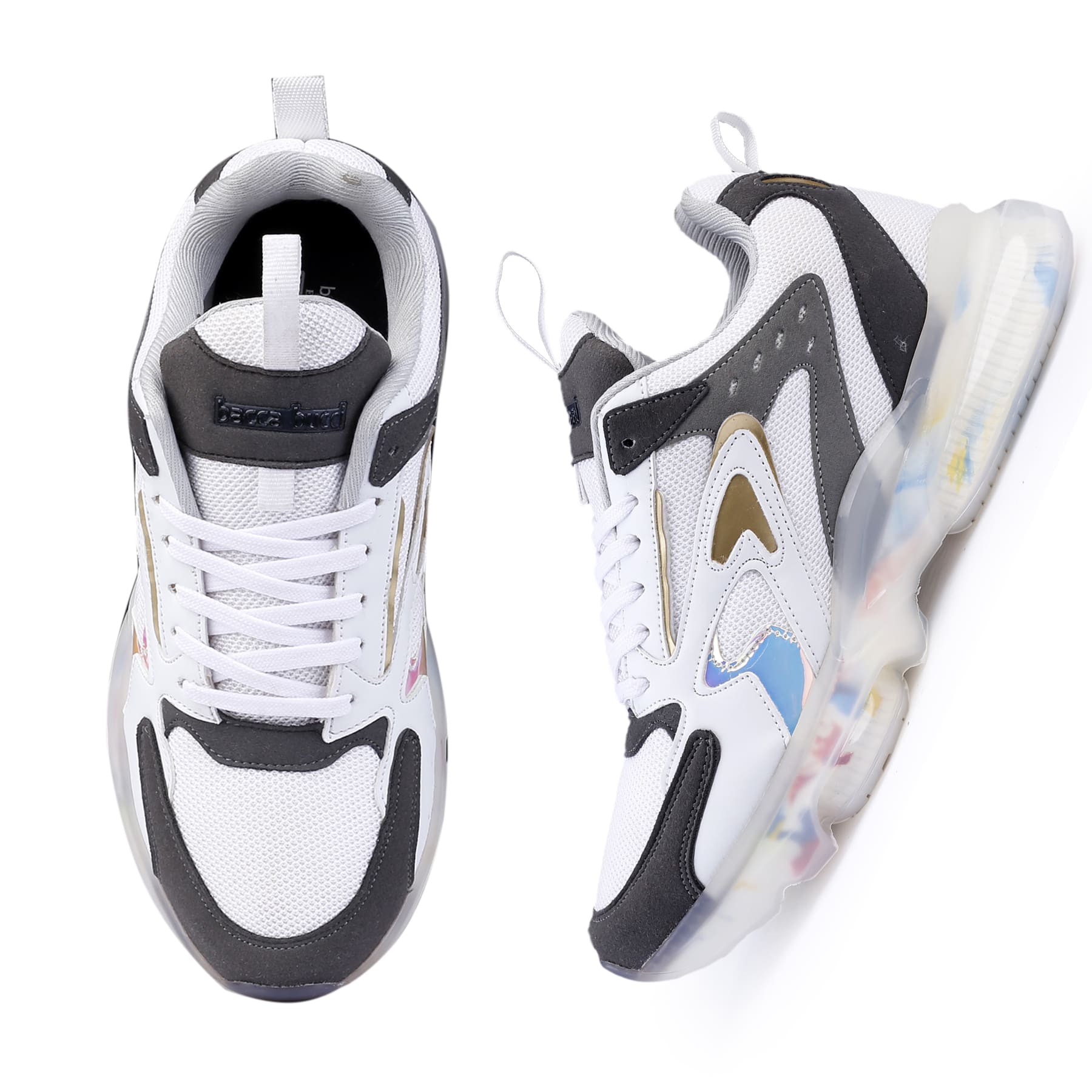 Bacca Bucci KRAKEN Men's Street-Style Air-Sole Solid Casual Shoe Sneakers