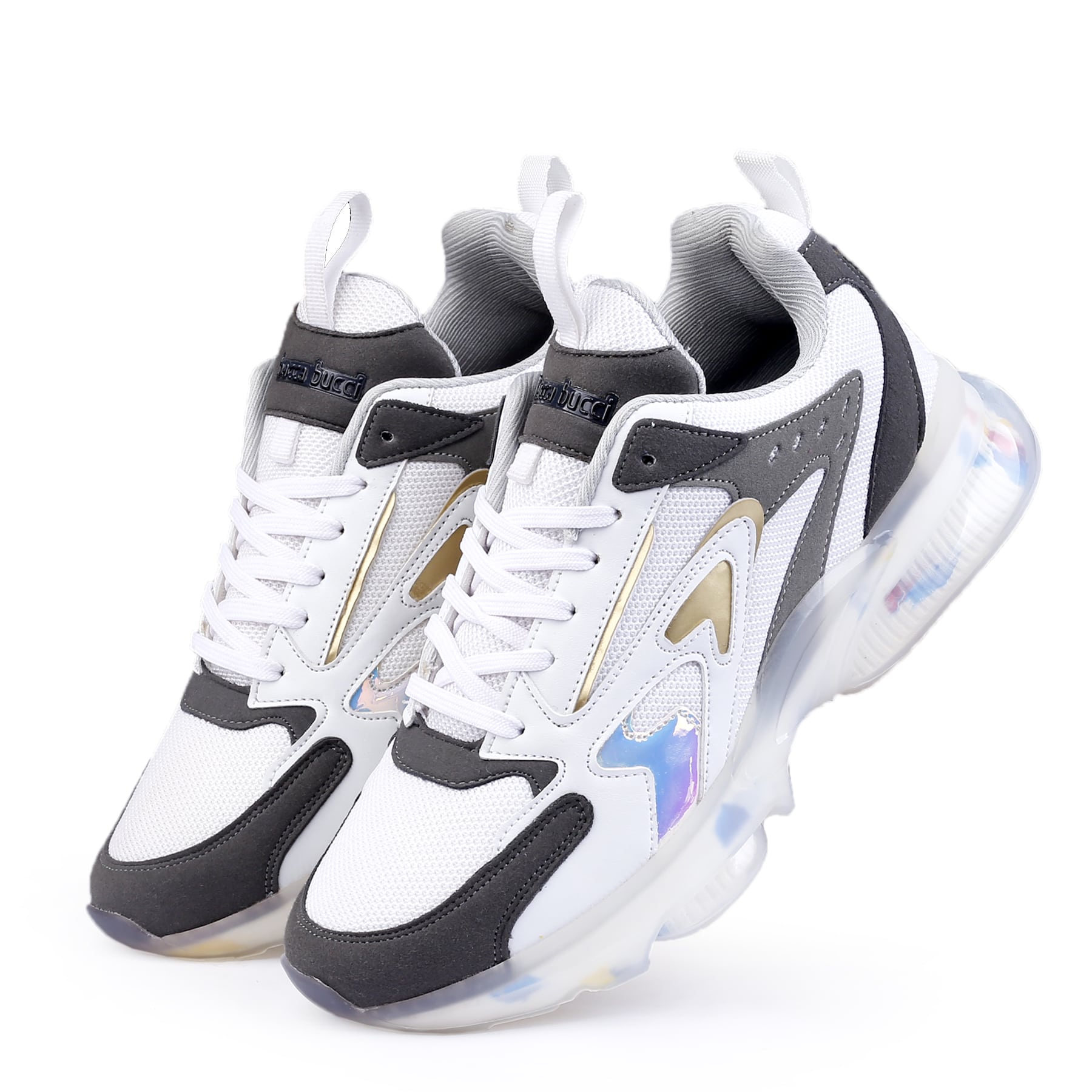 Bacca Bucci KRAKEN Men's Street-Style Air-Sole Solid Casual Shoe Sneakers