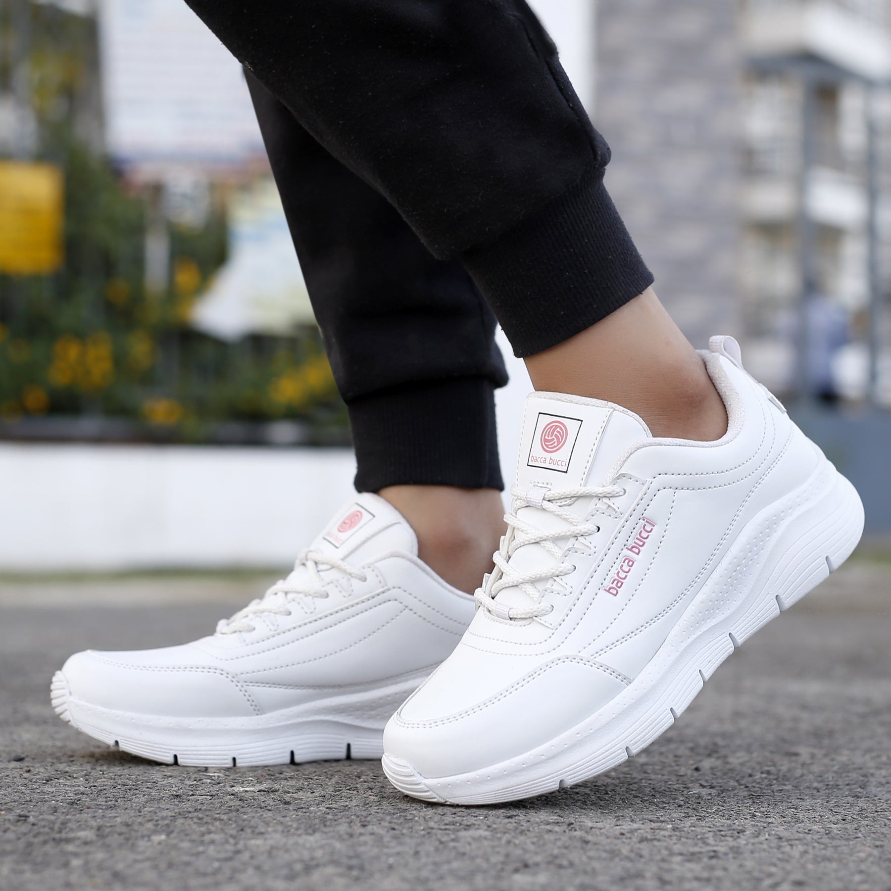 Womens Chunky Platform Fashion Sneakers White - Etsy