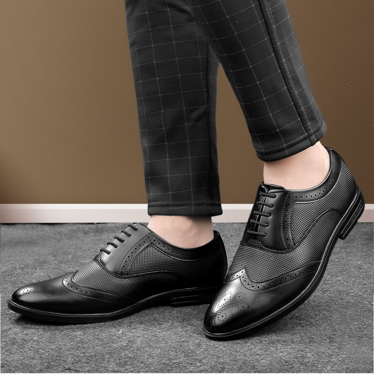 Bacca Bucci VICTORIA Formal Shoes with Superior Comfort | All Day Wear Office Or Party Lace-up Shoes