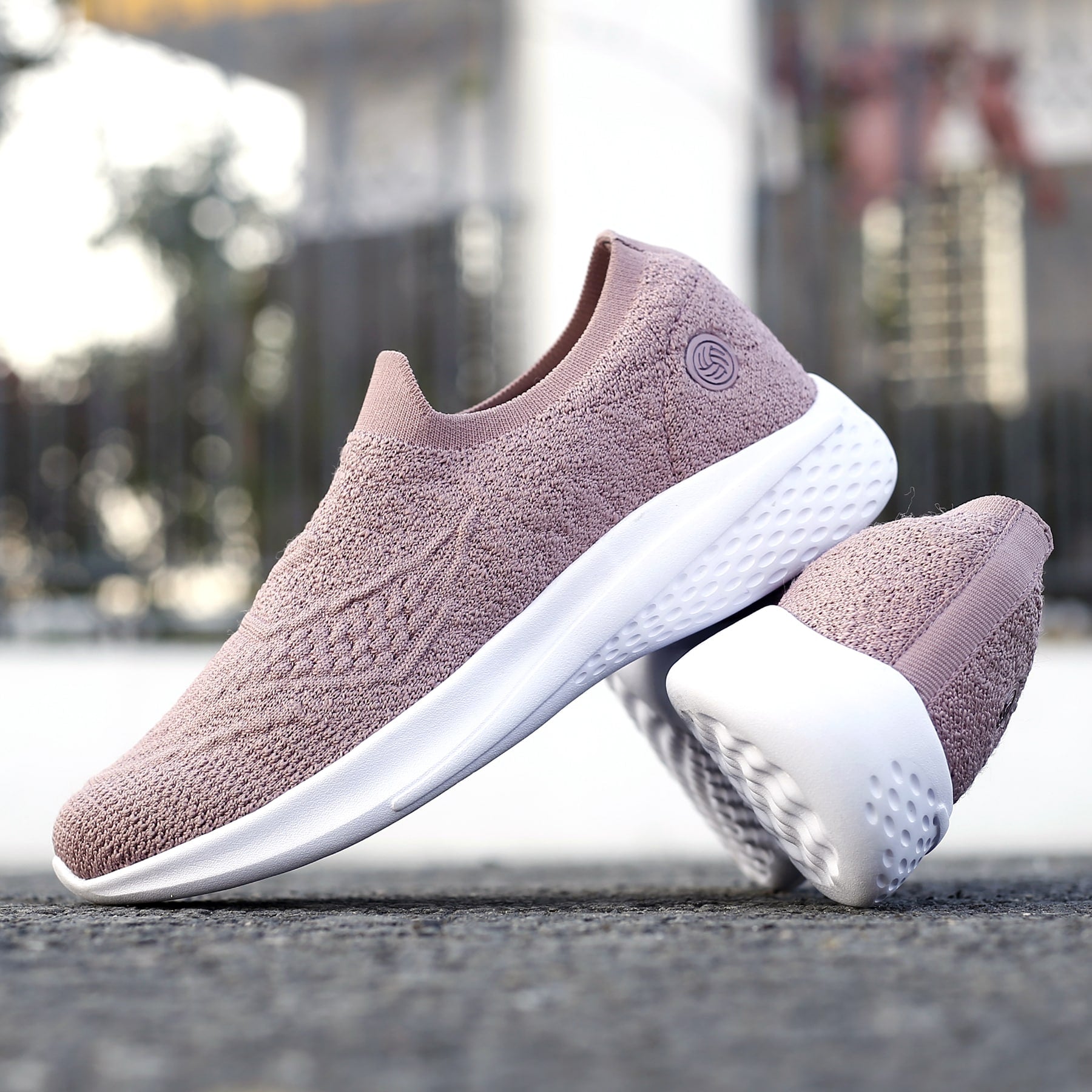 Bacca Bucci WALKER Slip-On Walking Breathable Mesh Sports Shoes Sneakers for Women