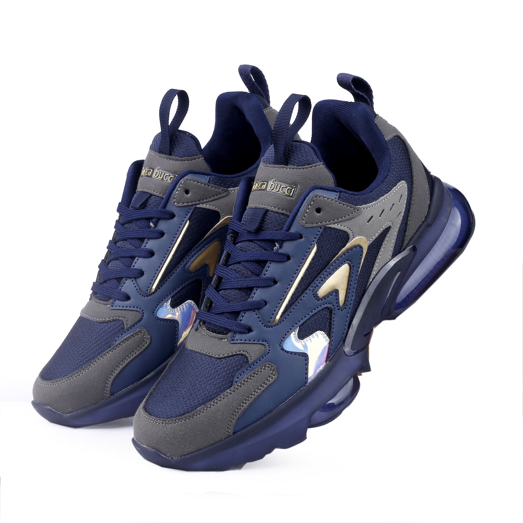 Bacca Bucci KRAKEN Men's Street-Style Air-Sole Solid Casual Shoe Sneakers
