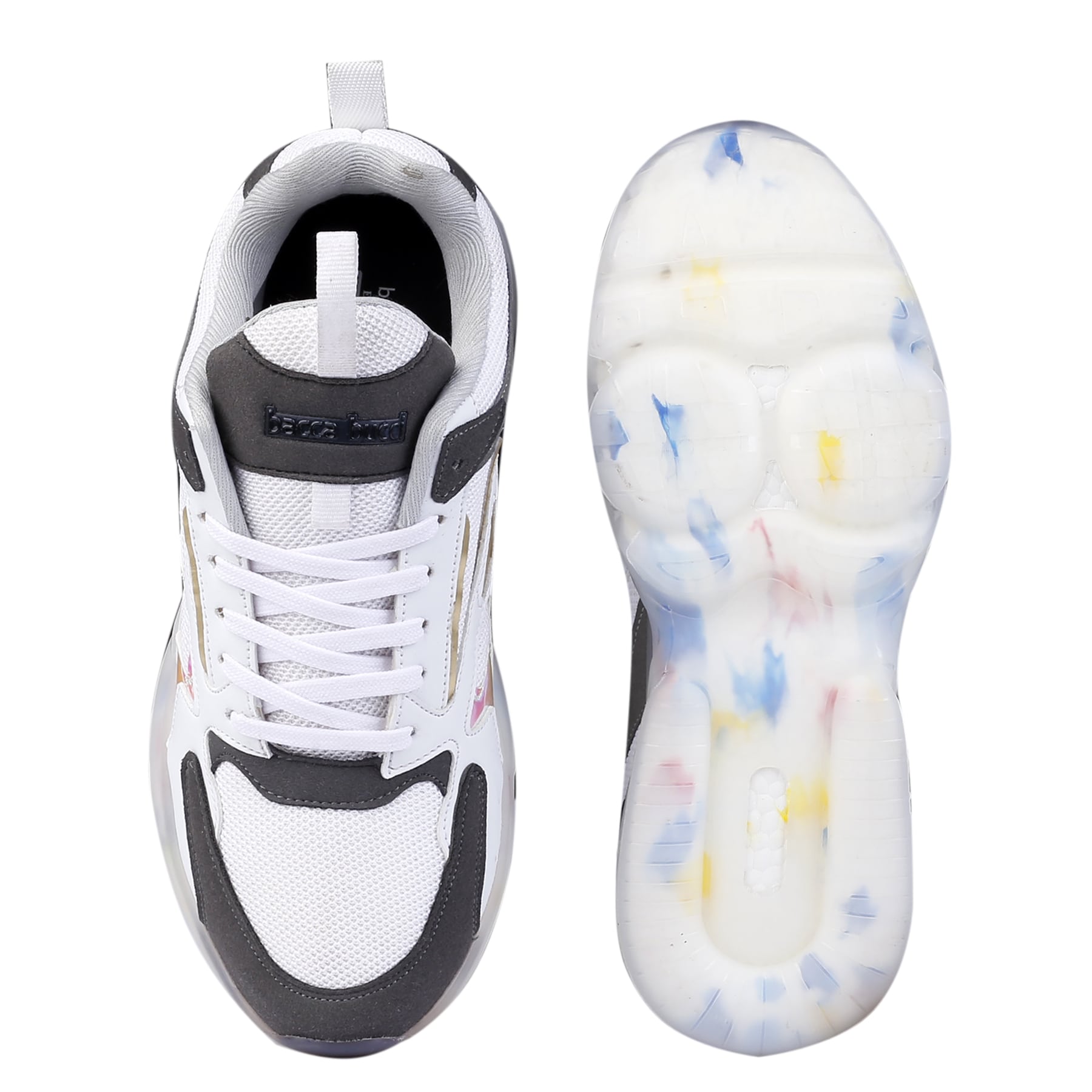 Bacca Bucci KRAKEN Men's Street-Style Air-Sole Solid Casual Shoe Sneakers