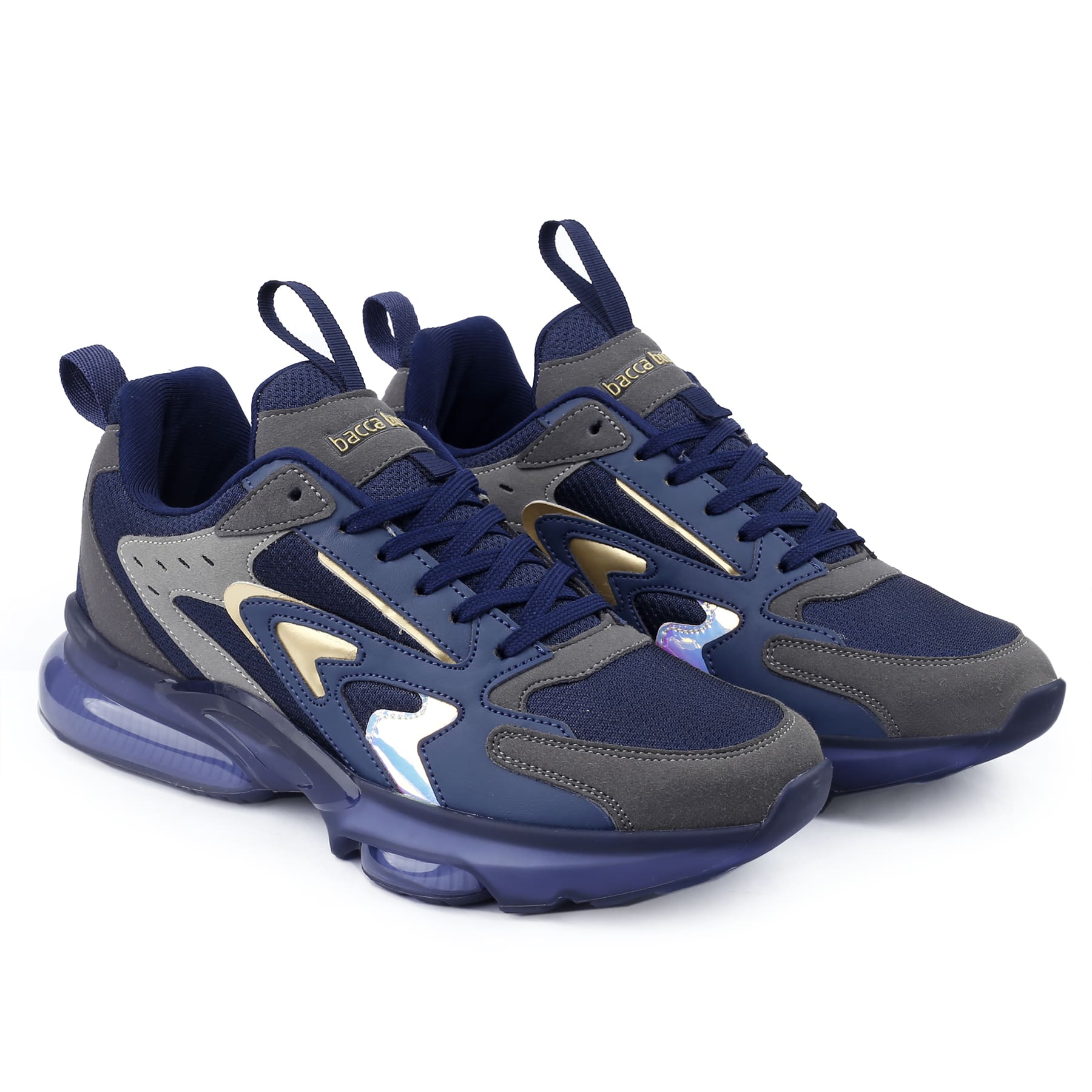 Bacca Bucci KRAKEN Men's Street-Style Air-Sole Solid Casual Shoe Sneakers