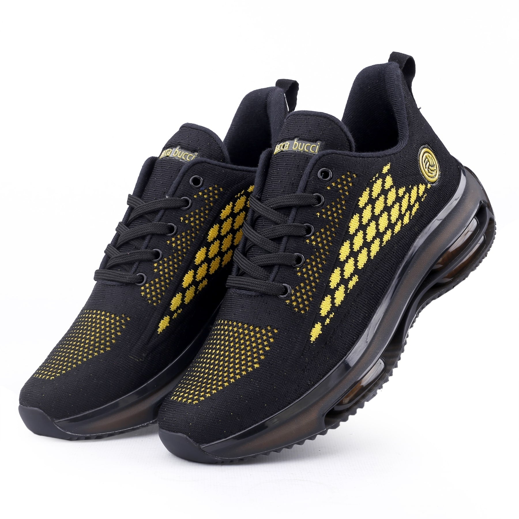 Bacca Bucci BLAZE Men Sports Sneakers -Outdoor, Gym & Training | With Thick Triple Air Bounce Comfort Outsole