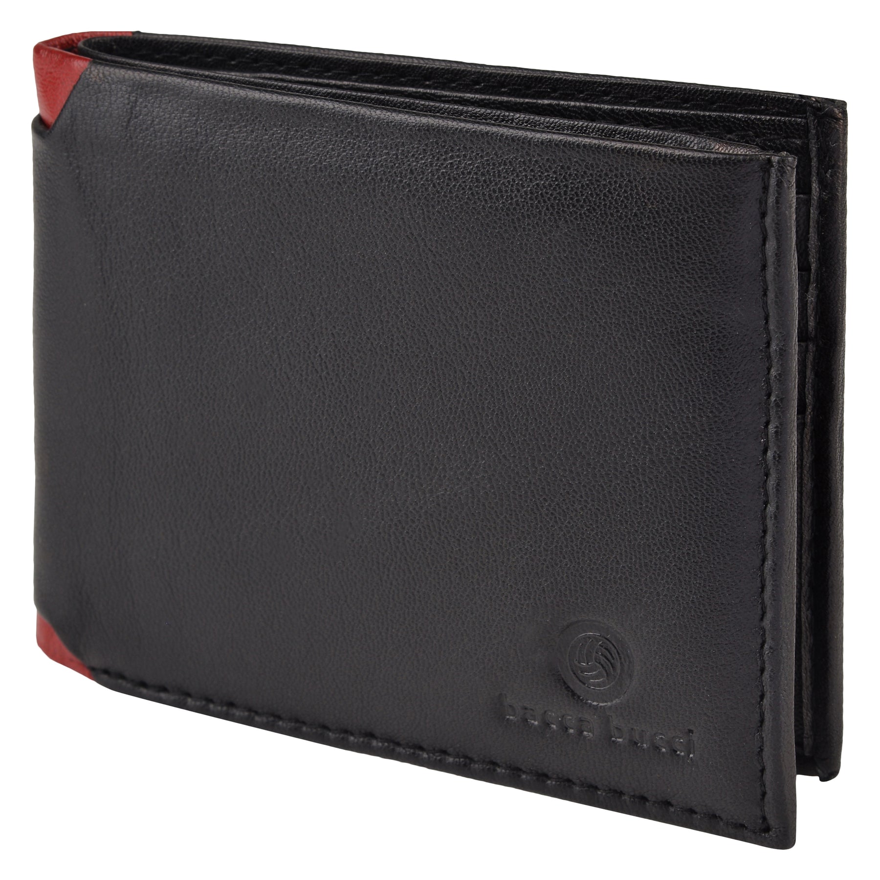 Men's Handmade Suede Bifold Wallet