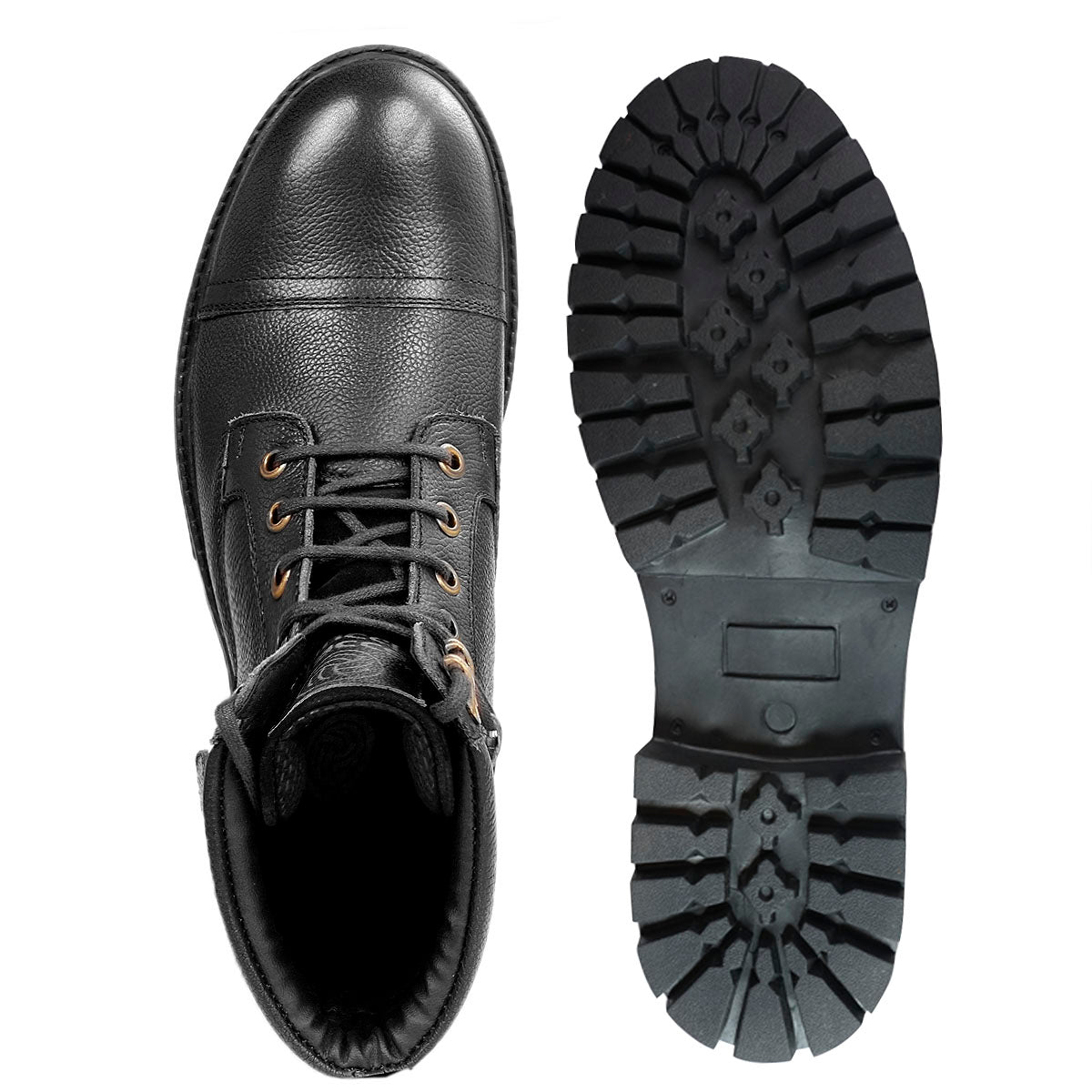 Bacca Bucci Street Fighter Leather Chukka Derby Boots | Leather Boots for Men