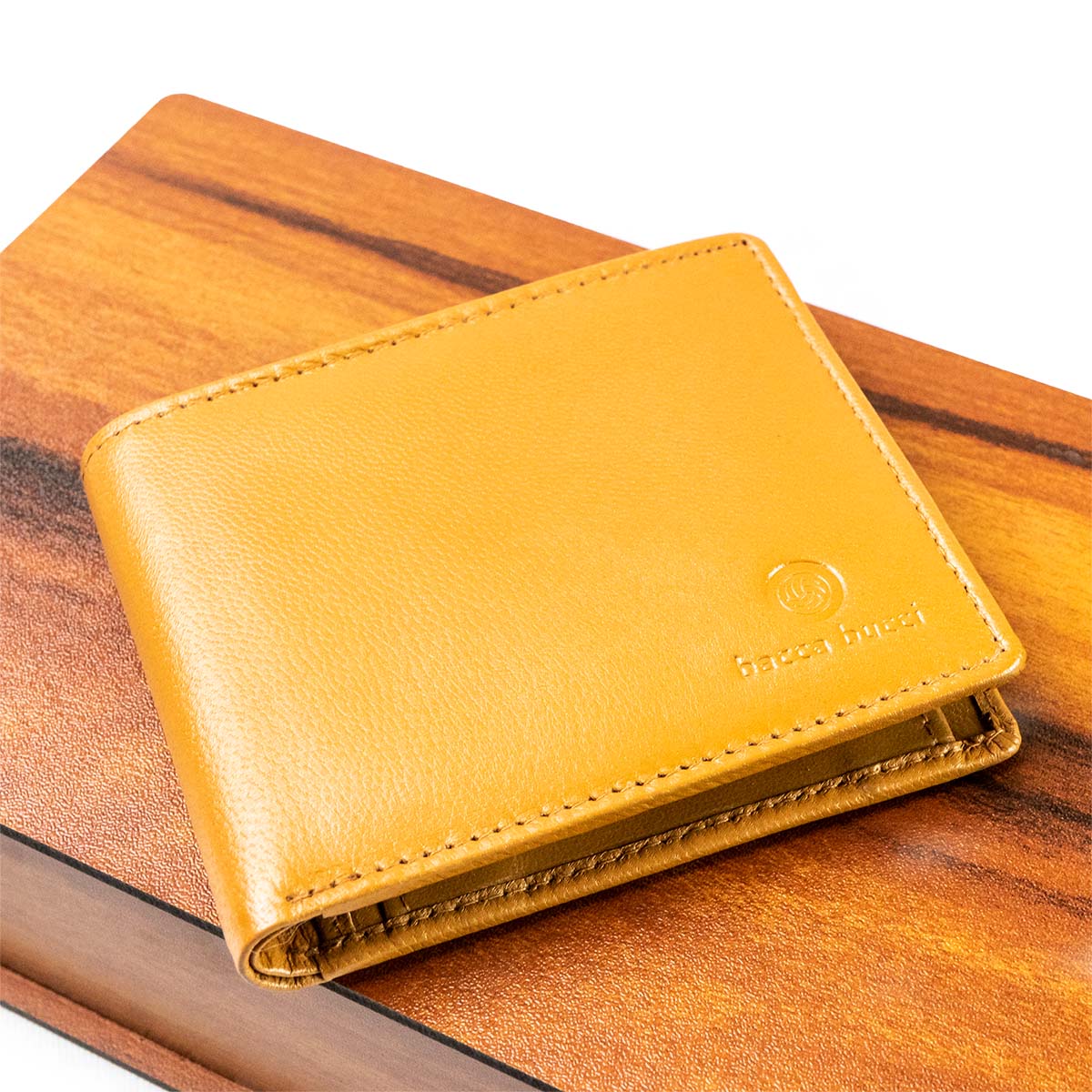 Genuine Leather Men's Clutch Wallet | Men's Long Zipper Card Holder