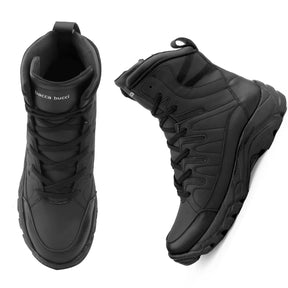 Bacca Bucci FLAME 7-Eye Moto Inspired Mild Water Proof Snow Boots