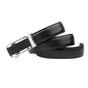 Bacca Bucci Premium Leather Formal Dress Belts with a Stylish Finish and a Auto Lock Nickel-Free Buckle