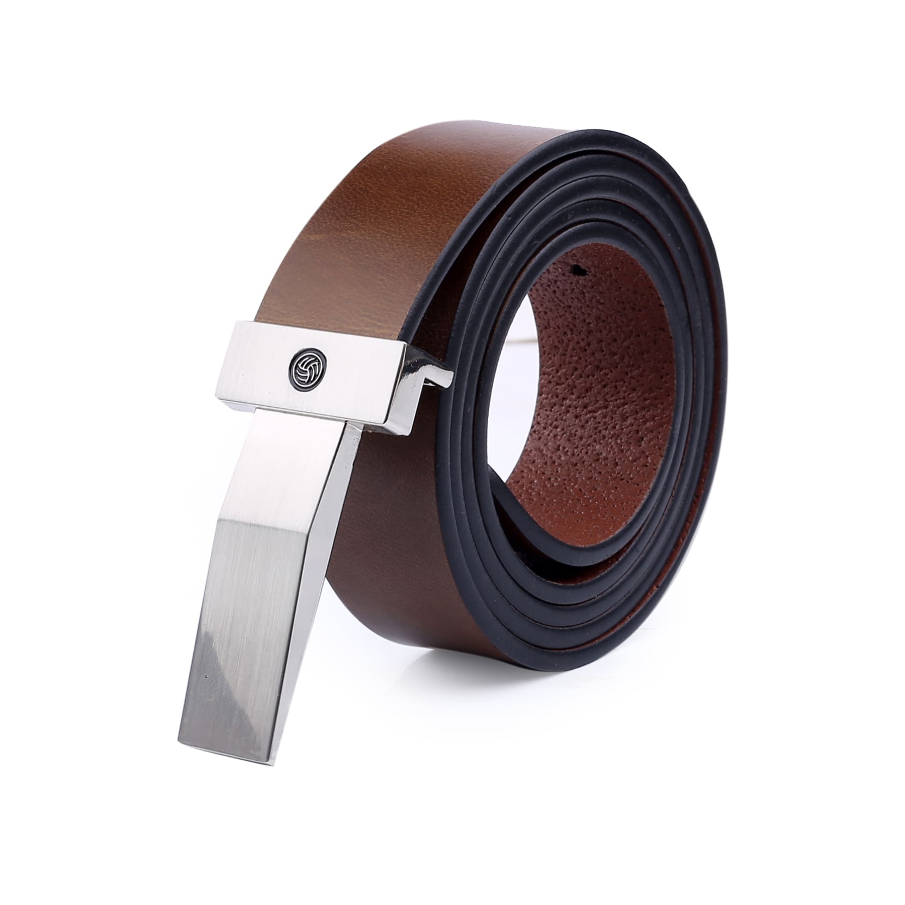 Bacca Bucci Premium Leather Formal Dress Belts with a Stylish Finish & a Nickel-Free Buckle