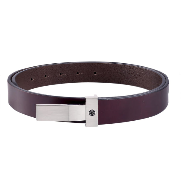 Bacca Bucci Premium Leather Formal Dress Belts with a Stylish Finish & a Nickel-Free Buckle