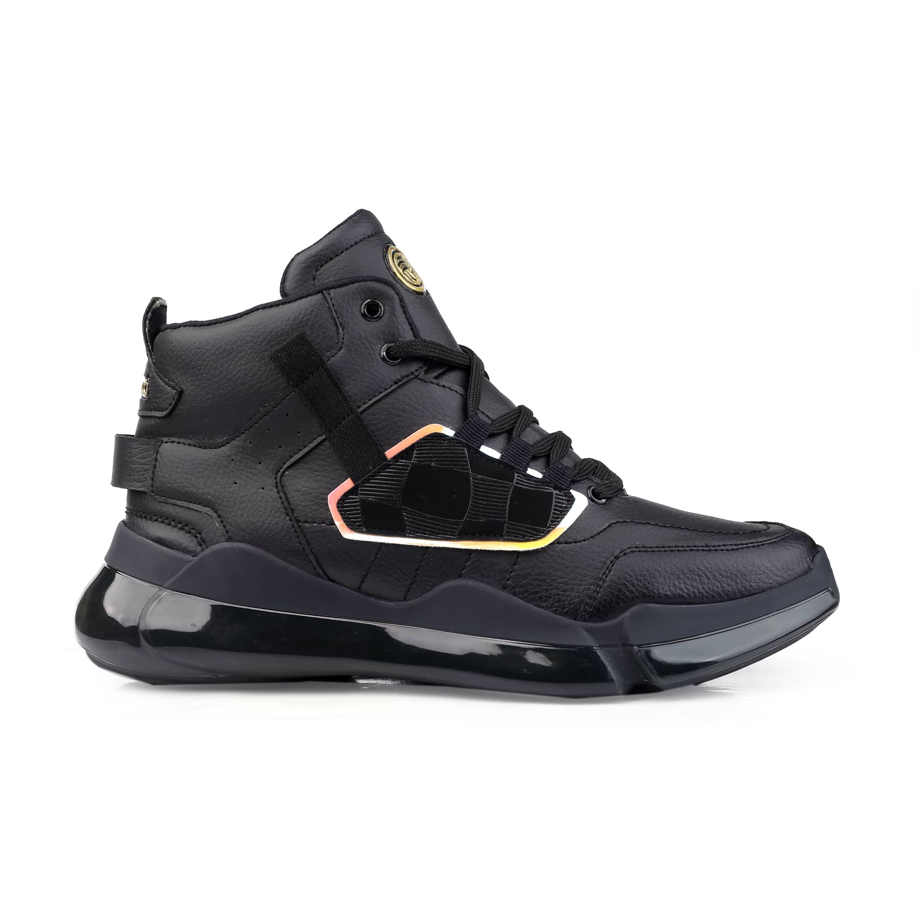 high top sneakers, black sneakers for men, elevated sneakers for men