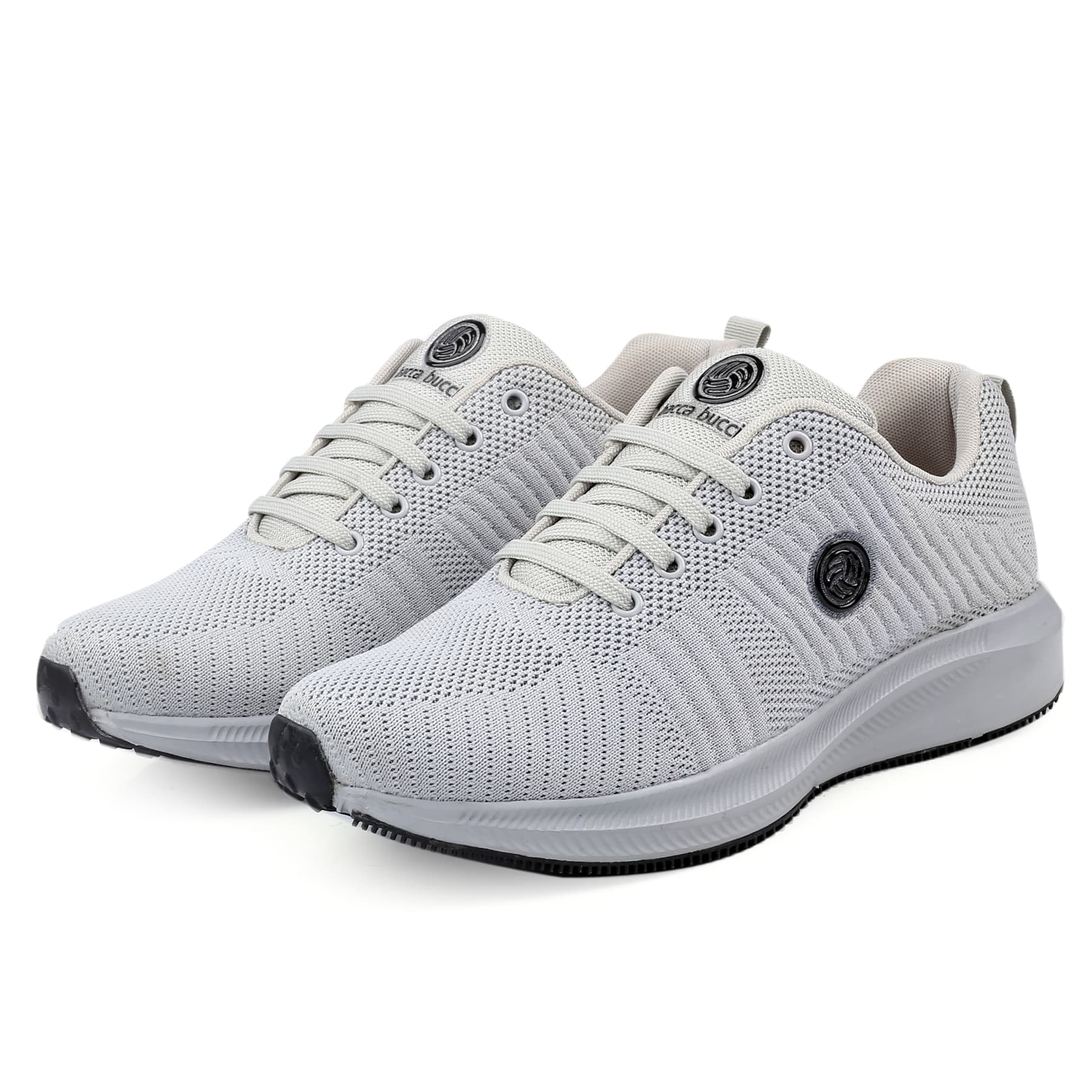 Bacca Bucci PROTON Plus Size Sports Shoes with Shock Absorption Lining & Whole-Woven Upper