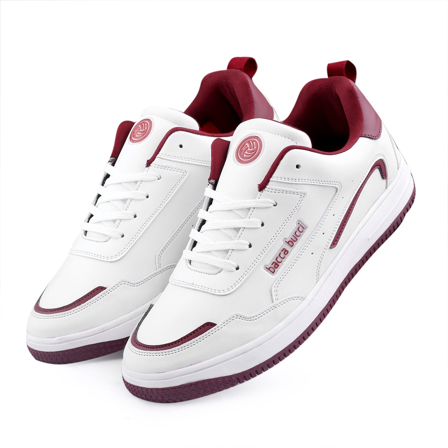 White Sneakers | Bacca Bucci Polar | White Flat Sole Sneakers