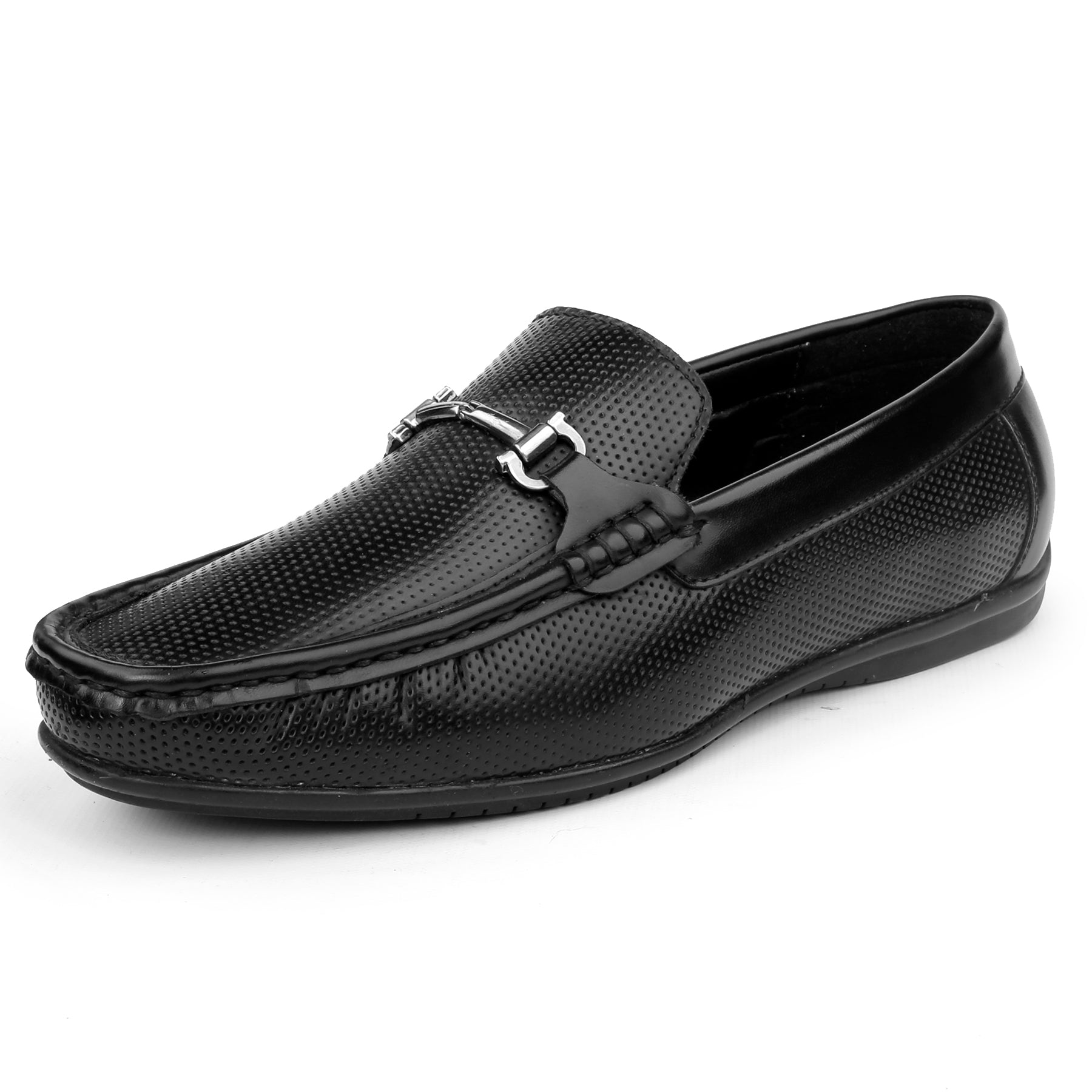 Bacca Bucci PARIS Casual Slip-On Loafer Moccasins Shoes for Men with Elegant Buckle