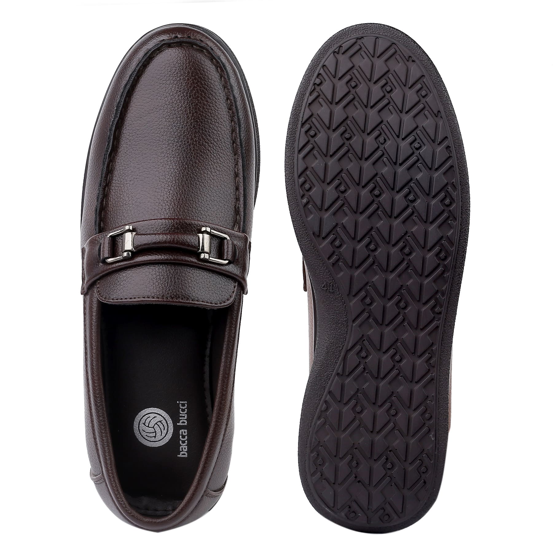 Bacca Bucci LISBON Dress Loafer Moccasins Driving Shoes for Men | Rubber Outsole | Light Weight