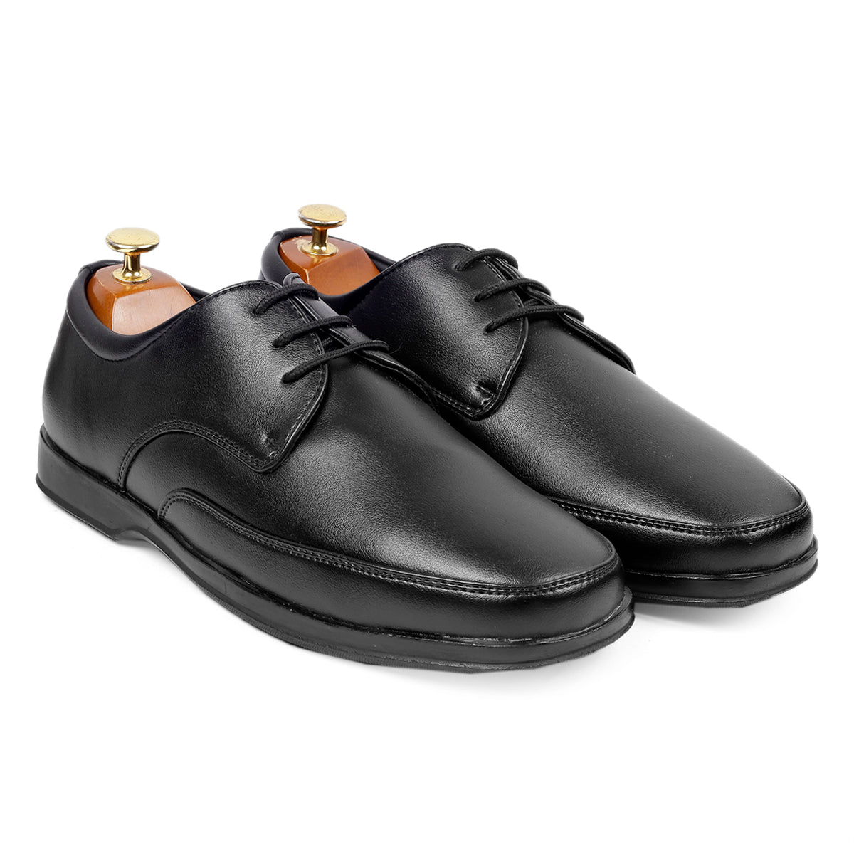 Bacca Bucci BOLTON Men Plus Size Formal lace-up Shoes with Superior Comfort (UK-11 to 13) - Bacca Bucci