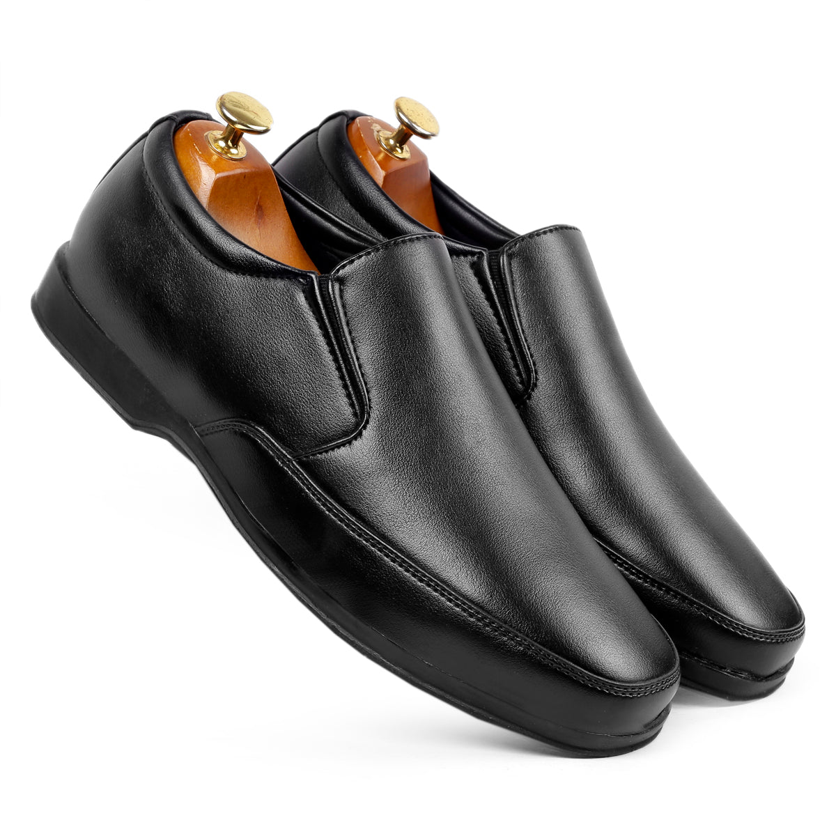 Bacca Bucci BOLTON Men Plus Size Formal Slip-on Shoes with Superior Comfort (UK-11 to 13) - Bacca Bucci