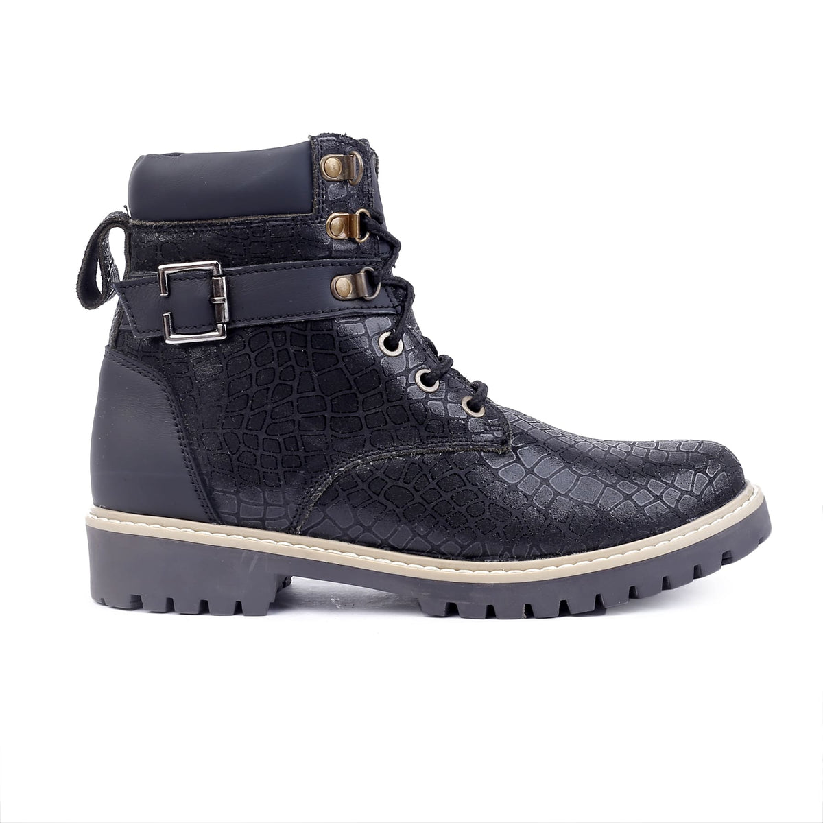 Bacca Bucci MASHA Leather Women High-Ankle Lightweight Chukka Boots