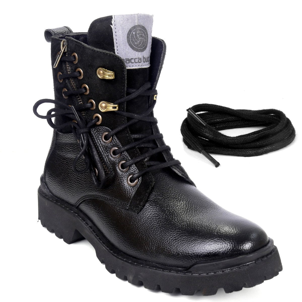 leather boots for men, mens leather combat boots, combat boots, black boots