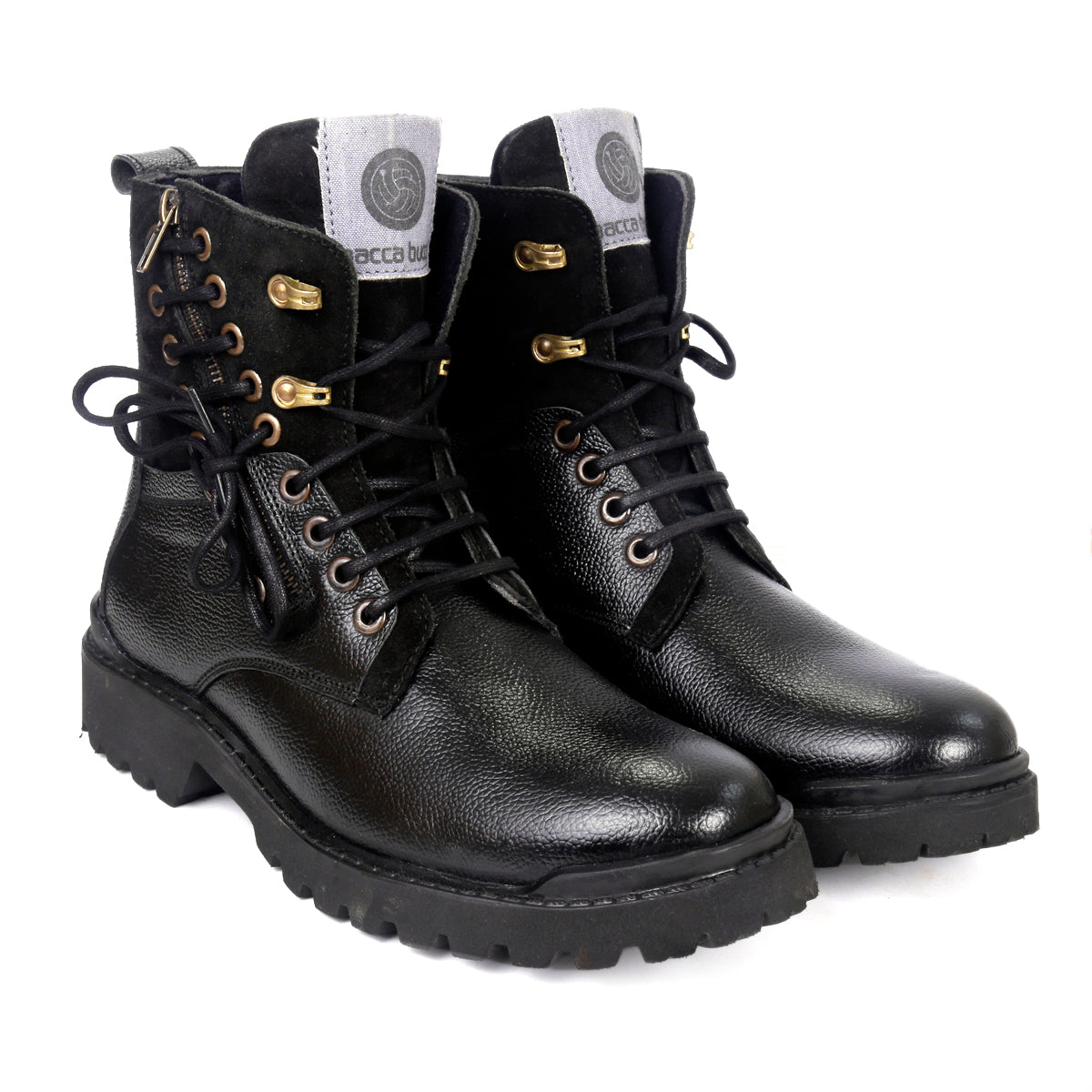 leather boots for men, mens leather combat boots, combat boots, black boots