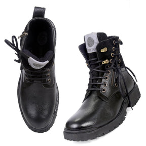 leather boots for men, mens leather combat boots, mens combat boots, black boots for men
