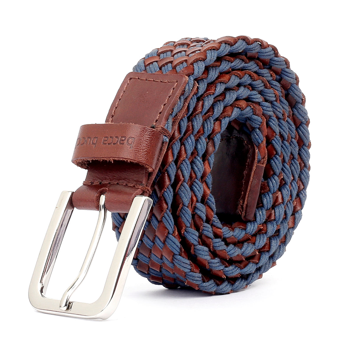 buy braided leather belt for men