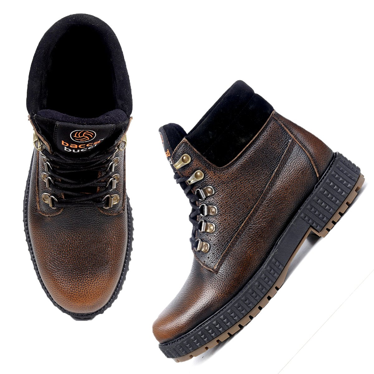 leather boots, leather boots for men, brown leather boots, brown lace up boots 