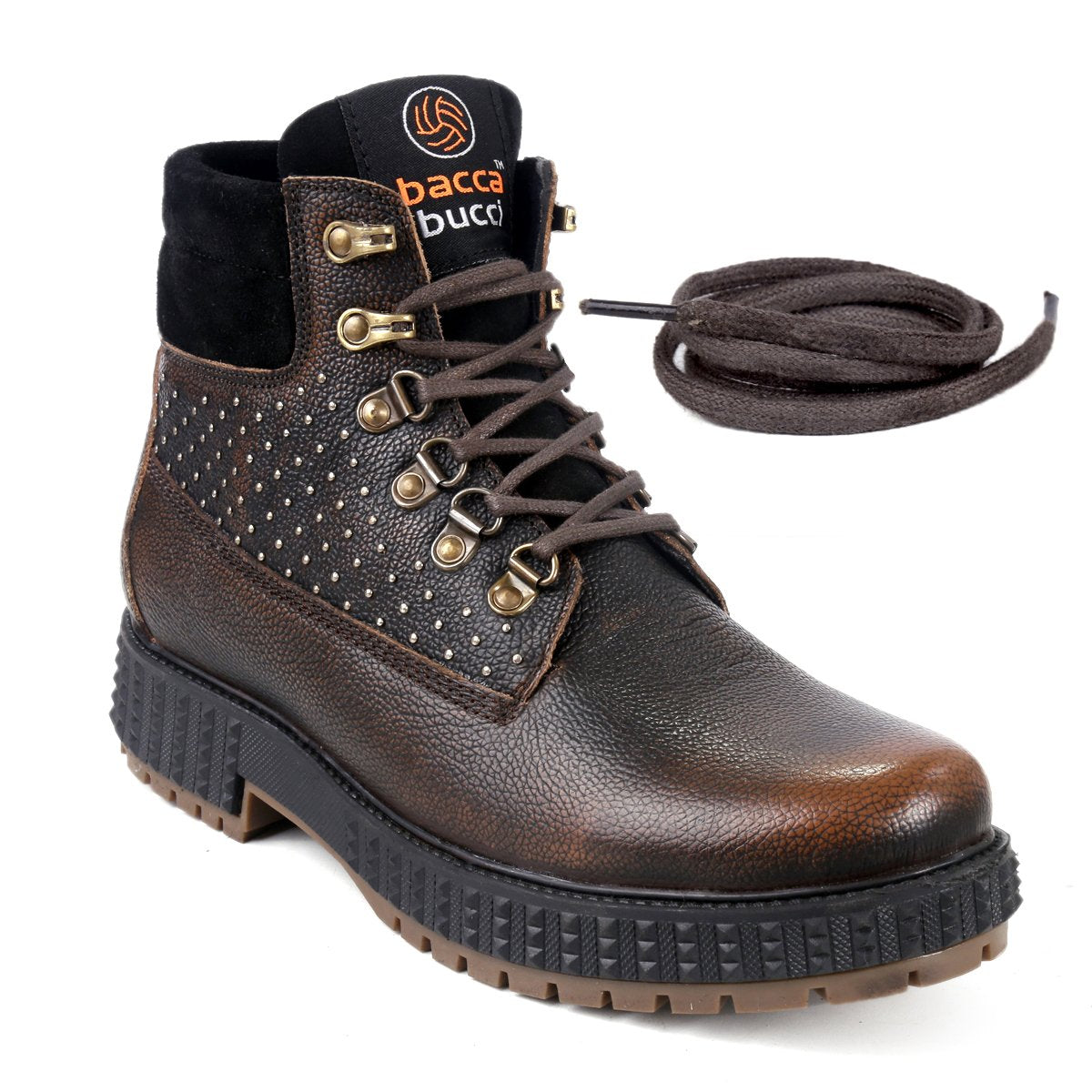 water resistant boots, leather boots for men, full grain leather boots, metal boots for men