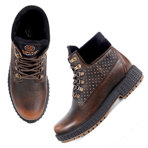 water resistant boots, leather boots for men, leather boots, brown leather boots