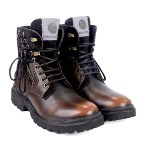 leather boots for men, mens leather combat boots, combat boots, brown boots