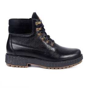 leather boots, leather boots for men, black leather boots, black lace up boots 
